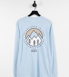 Голубой лонгслив Columbia Cades Cove – эксклюзивно для ASOS
