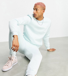 Свитшот пастельного мятно-зеленого цвета Puma Essentials-Зеленый цвет
