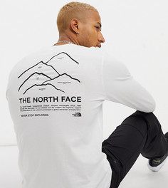 Белый лонгслив The North Face Peaks эксклюзивно для ASOS