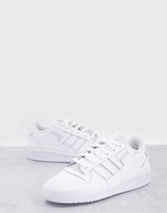 Белые низкие кроссовки adidas Originals Forum-Белый