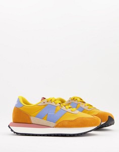 Желтые кроссовки New Balance 237-Желтый