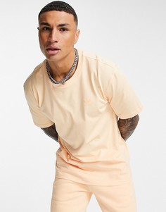Светло-оранжевая футболка adidas Originals adicolor Marshmallow-Оранжевый цвет