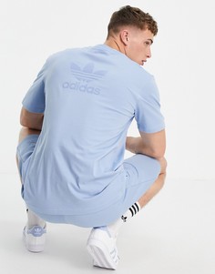 Голубая футболка adidas Originals adicolor Marshmallow-Голубой