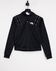 Черный худи на сквозной молнии The North Face Mountain Athletic