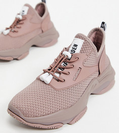 Эксклюзивные розовато-лиловые кроссовки на массивной подошве Steve Madden Match-Фиолетовый цвет