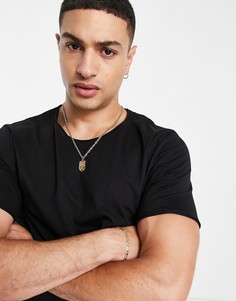 Черная футболка Weekday-Черный цвет