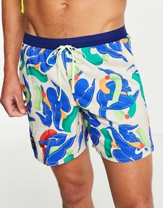 Разноцветные шорты длиной 7 дюймов Nike Running Flex Kelly Anna A.I.R-Multi