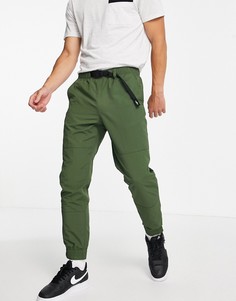 Зеленые нейлоновые брюки с поясом Polo Ralph Lauren-Зеленый цвет