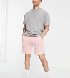 Розовые шорты из трикотажа Puma Essentials-Розовый цвет