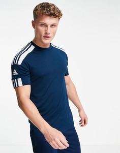 Темно-синяя футболка adidas Football Squad 21-Темно-синий