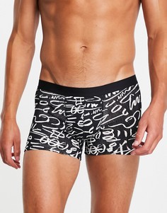 Боксеры-брифы с принтом ASOS DESIGN-Multi