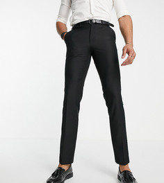 Однотонные узкие брюки French Connection Tall-Черный цвет