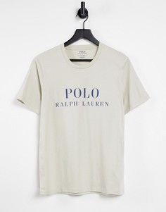 Зеленая футболка с логотипом Polo Ralph Lauren-Зеленый цвет