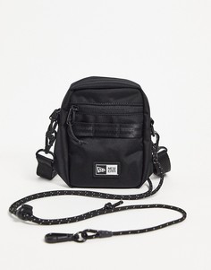 Черная сумка для авиапутешествий с карманами и карабином New Era-Черный цвет