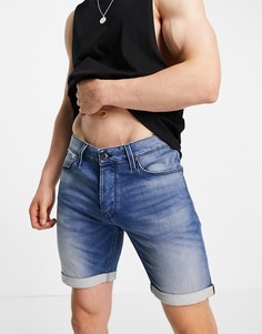 Купить мужские джинсовые шорты с отворотом в интернет-магазине Lookbuck