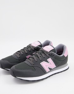 Темно-серые кроссовки New Balance 500 Classic-Серый