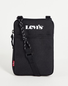 Черная сумка для полетов с логотипом Levis-Черный цвет Levis®