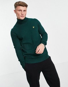 Зеленая водолазка Lyle & Scott-Зеленый