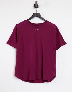 Красная футболка Nike Pro AeroAdapt-Красный