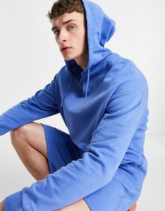 Oversized-худи винтажного выбеленного голубого цвета из органического хлопка (от комплекта) ASOS DESIGN-Голубой