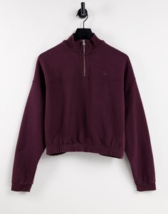 Бордовый свитшот с короткой молнией Levis-Красный Levis®