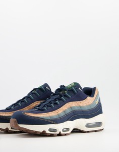 Кроссовки антрацитового цвета Nike Air Max 95 SE M2Z2-Темно-синий