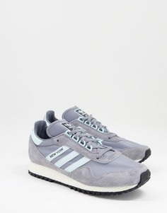 Серые кроссовки adidas Originals New York-Серый