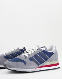 Серые кроссовки adidas Originals ZX 500-Серый