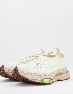 Бежевые кроссовки Nike Zoom Type Premium Revival-Светло-бежевый цвет