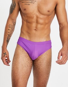 Ярко-фиолетовые плавки ASOS DESIGN-Фиолетовый цвет