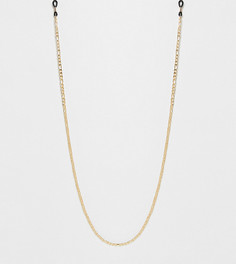 Золотистая цепочка для солнцезащитных очков Reclaimed Vintage Inspired-Золотистый