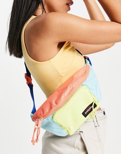 Синяя сумка-кошелек на пояс Eastpak-Голубой