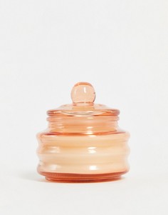 Свеча с ароматом фиалки и ванили Paddywax Beam 3 унц.-Бесцветный