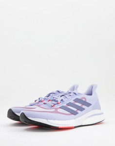 Фиолетовые кроссовки adidas Supernova +-Фиолетовый цвет