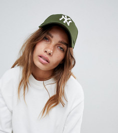 Кепка цвета хаки New Era 9Forty NY-Зеленый