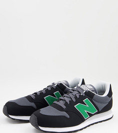 Черные кроссовки New Balance 500 Classic-Черный цвет