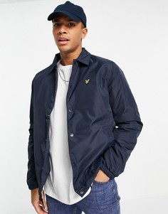 Спортивная куртка Lyle & Scott-Темно-синий