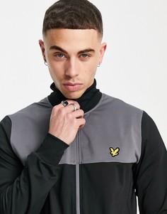 Спортивная куртка из технологичных материалов Lyle & Scott Sport-Черный цвет