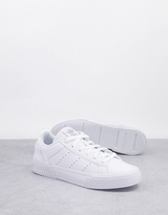 Белые кроссовки adidas Originals Court Tourino-Белый