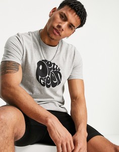 Серая футболка с логотипом Pretty Green Gillespie-Серый