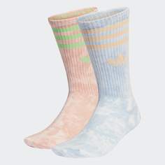 Две пары носков Tie-Dyed adidas Originals