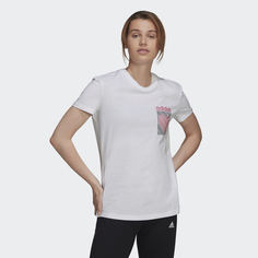 Футболка adidas Heart Graphic