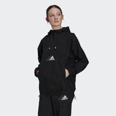 Ветровка Brand Love Repeat Logo adidas Sport Inspired