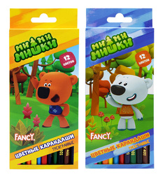 Карандаши ACTION! Трехгранные заточенные (12 цветов)