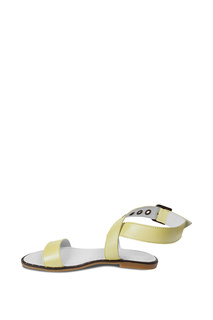 Сандалии женские VALLEY 21 7001-2-01 желтые 36 RU