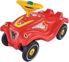 Каталка детская BIG пушкар Bobby Car, Classic Fire Fighter, с эффектами