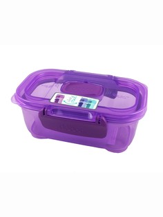 Контейнер GO LUNCH BOX модульный прямоугольный с клапаном 300мл, фуксия Decor