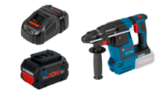 Аккумуляторный перфоратор Bosch GBH 18V-26, 1x8 Ач+GAL 1880 CV, картон