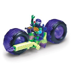 Игровой набор Черепашки Ниндзя TMNT Мотоцикл с фигуркой Донни, серия ROTMNT