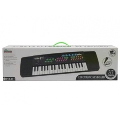 Синтезатор игрушечный Shantou 220 V, с микрофоном, 37 клавиш, USB A934973M-B
